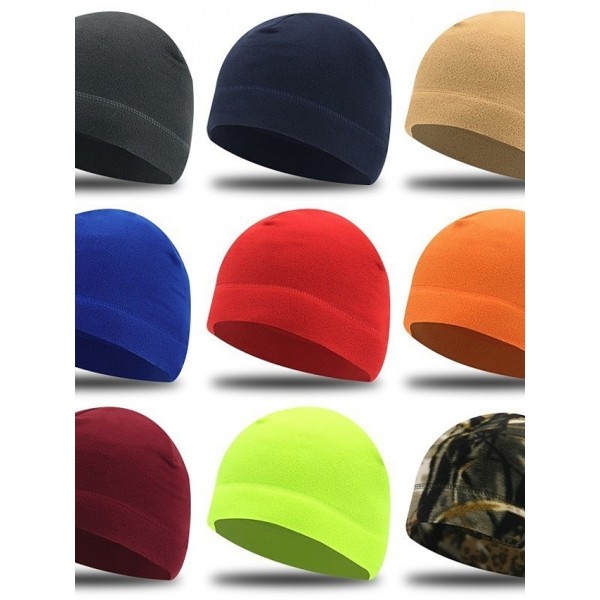 Men's Stylish Protective Hat Street Dailywear Pure Color Color Block Black Hat Portable