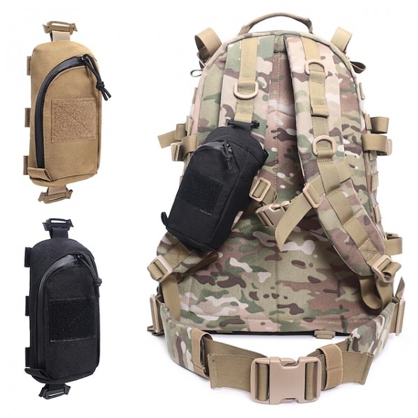 outdoor shoulder strap bag chest hanging bag edc storage bag mobile phone bag tactical molle sundries bag amazon explosion model new